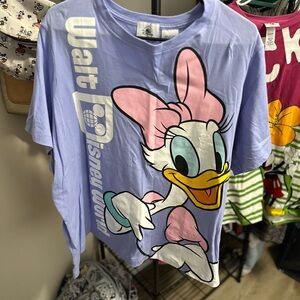 Daisy T-Shirt - Purple with Pink Bow